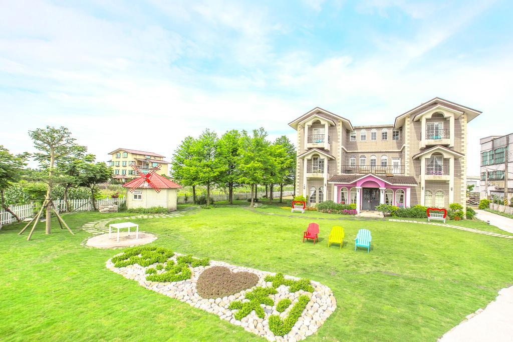 伊莎愛莉溜滑梯親子民宿 Wujie Dış mekan fotoğraf